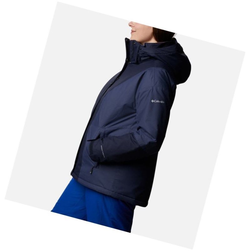 Kurtki Columbia Last Tracks Insulated Plus Size Damskie Granatowe | 29YKVPATF