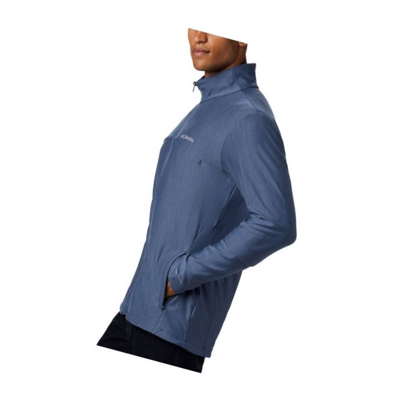 Kurtki Columbia Maxtrail Midlayer Fleece Męskie Niebieskie | 61XVTHASC