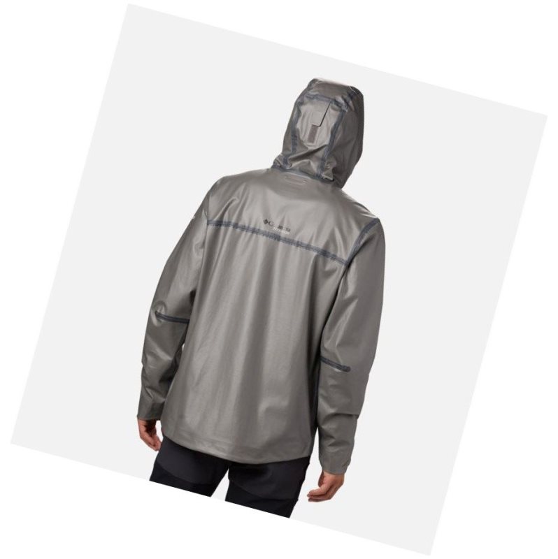 Kurtki Columbia OutDry Ex Eco II Tech Shell Męskie Szare | 76DMGTROQ