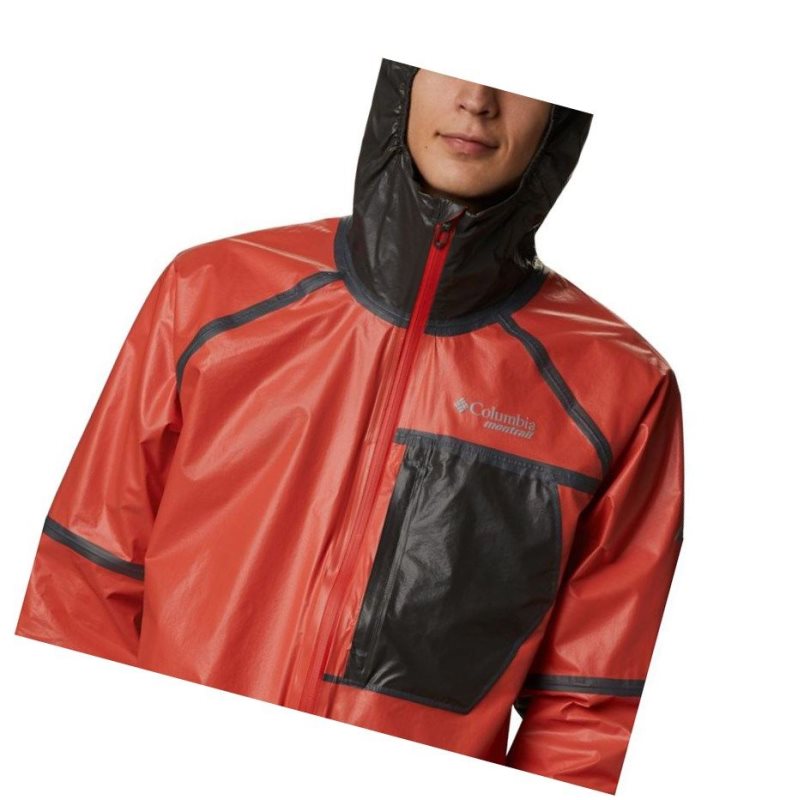 Kurtki Columbia OutDry Ex Lightweight Shell Męskie Bordowe | 23WLCXRGD