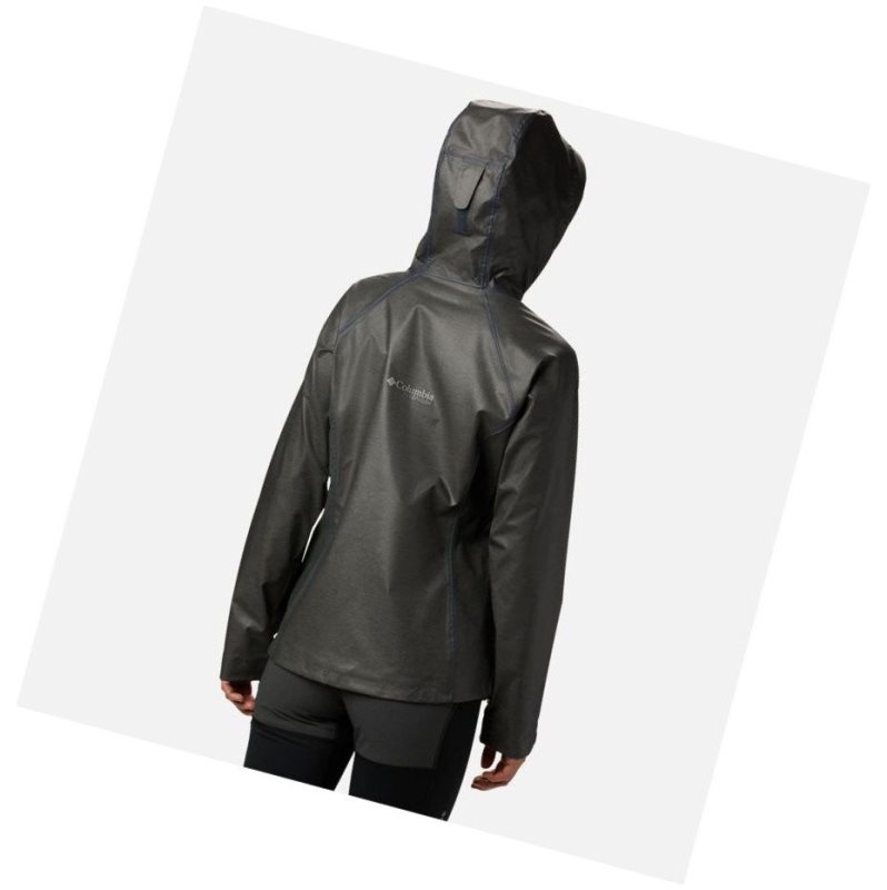 Kurtki Columbia OutDry Ex Reign Damskie Szare | 41HNPZQAW