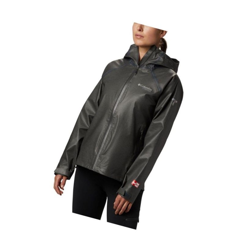 Kurtki Columbia OutDry Ex Reign Plus Size Damskie Szare | 46YVUPWQZ