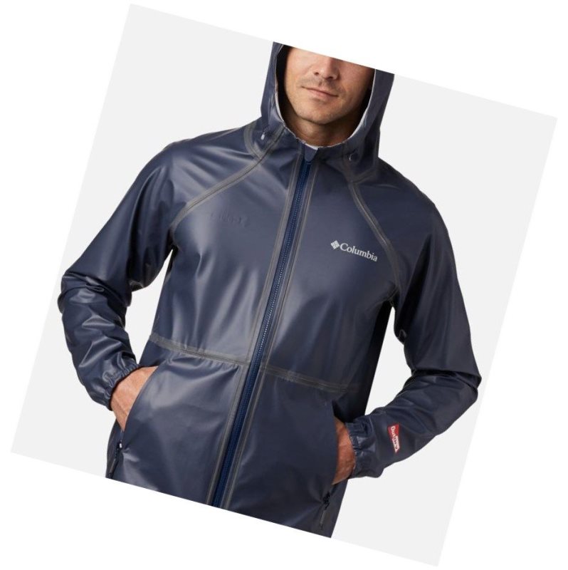 Kurtki Columbia OutDry Ex Reversible II Męskie Granatowe Szare | 93ALHJSQV