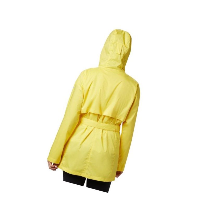 Kurtki Columbia Pardon My Trench Rain Damskie Żółte | 49XWLUABS