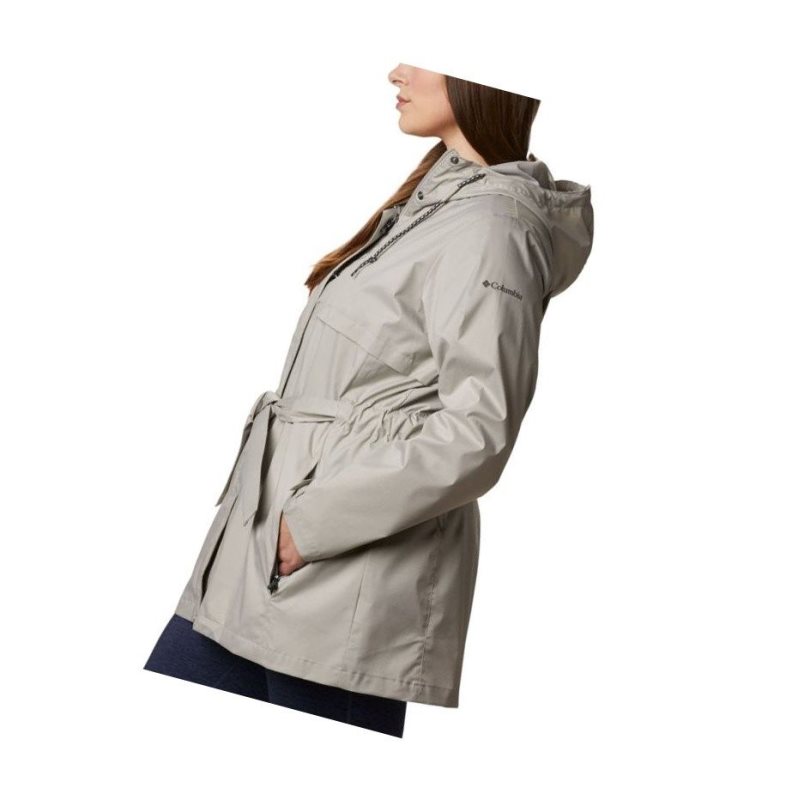 Kurtki Columbia Pardon My Trench Rain Plus Size Damskie Szare | 14QIGXKJV