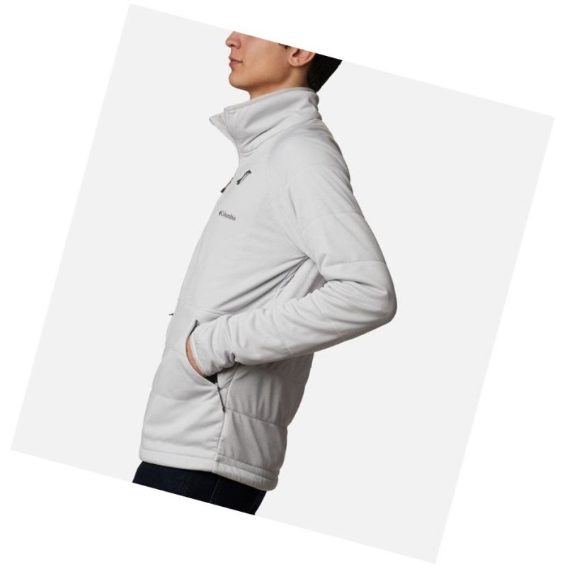 Kurtki Columbia Parkdale Point Full Zip Męskie Szare | 20CXSQLRG