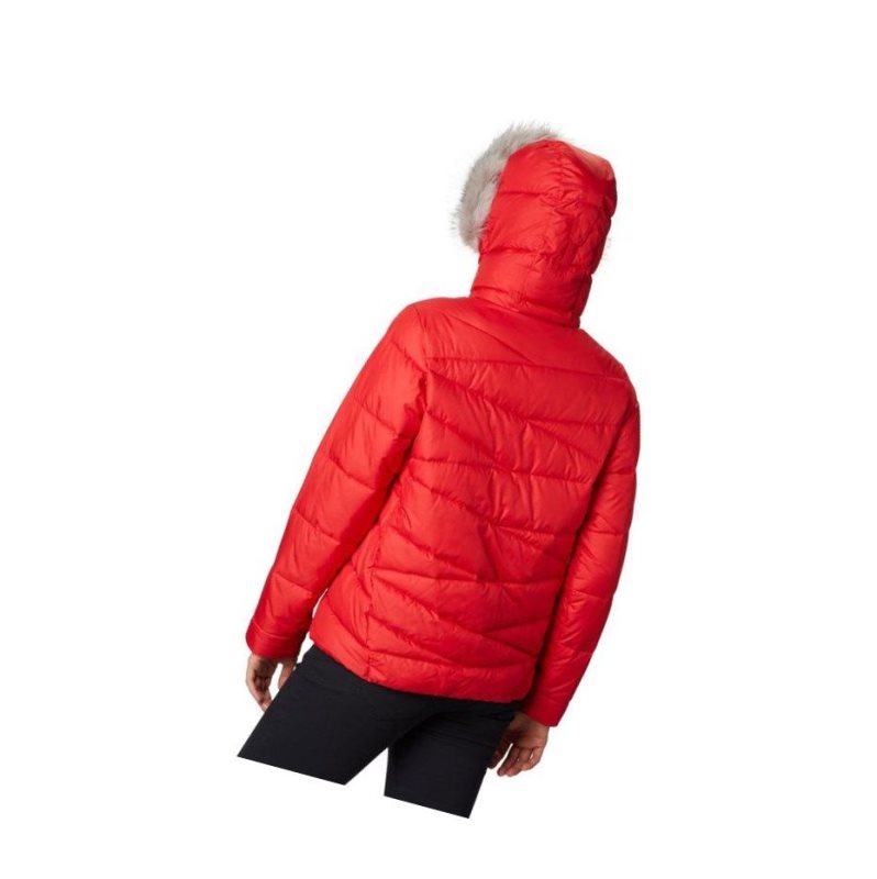 Kurtki Columbia Peak to Park Insulated Damskie Czerwone | 72IDYQVXF