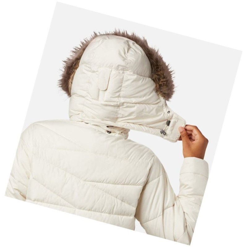 Kurtki Columbia Peak to Park Insulated Damskie Kremowe | 39SJLBWIR