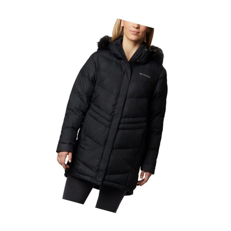 Kurtki Columbia Peak to Park Mid Insulated Damskie Czarne | 69PZTMCVY