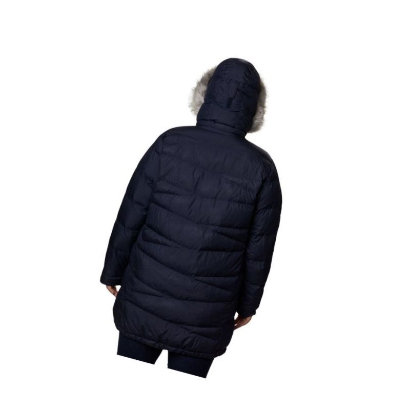 Kurtki Columbia Peak to Park Mid Insulated Plus Size Damskie Granatowe | 35QCBSIXY