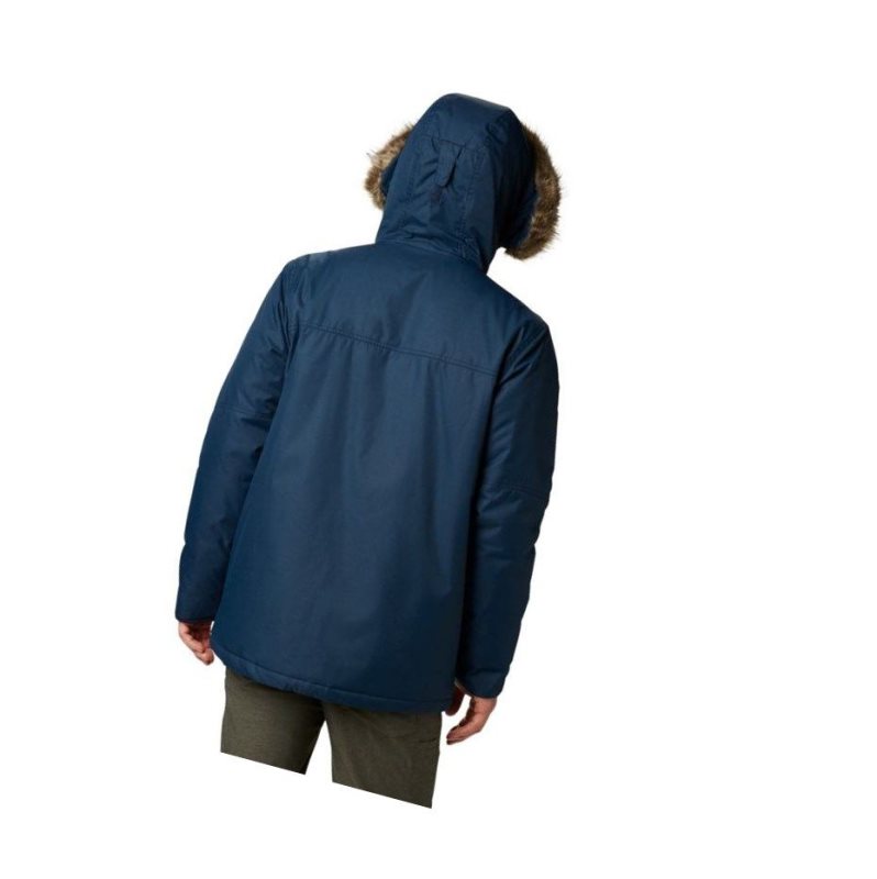 Kurtki Columbia Penns Creek II Parka Męskie Granatowe | 54OVHSXMY