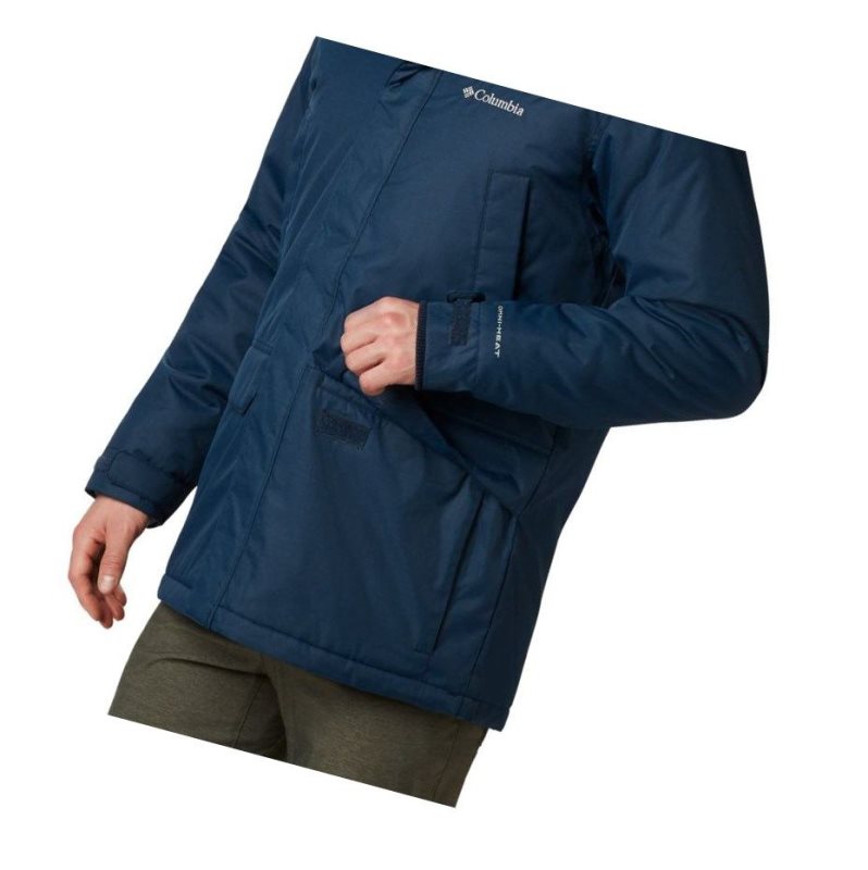 Kurtki Columbia Penns Creek II Parka Męskie Granatowe | 54OVHSXMY