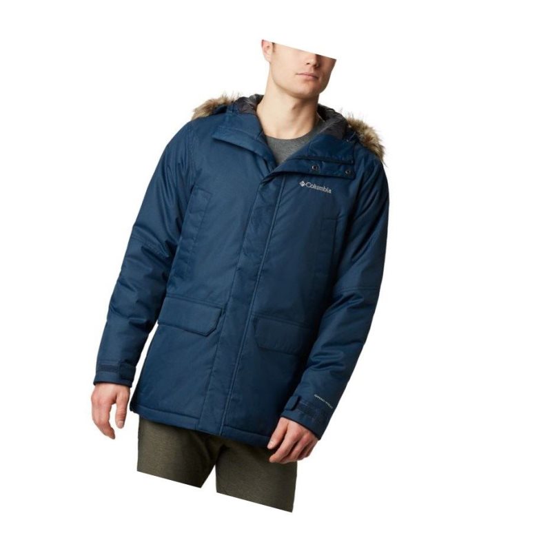 Kurtki Columbia Penns Creek II Parka Męskie Granatowe | 54OVHSXMY