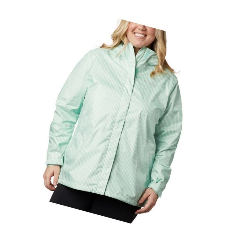 Kurtki Columbia Ridge Gates Plus Size Damskie Mięta | 67TUXFDBK