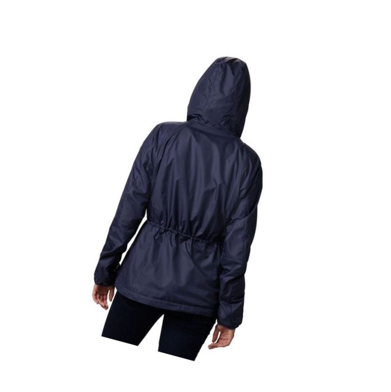 Kurtki Columbia Side Hill Lined Windbreaker Damskie Granatowe | 17HTEPGCI