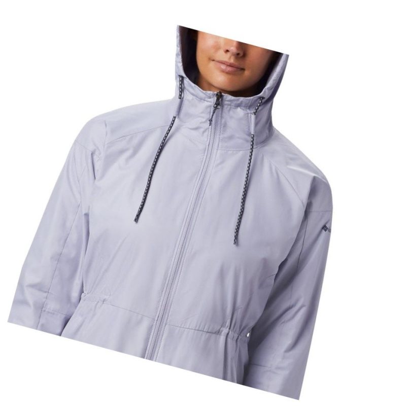 Kurtki Columbia Side Hill Lined Windbreaker Damskie Fioletowe | 85CPDKOMU