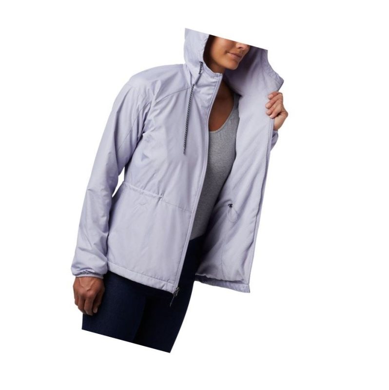 Kurtki Columbia Side Hill Lined Windbreaker Damskie Fioletowe | 85CPDKOMU