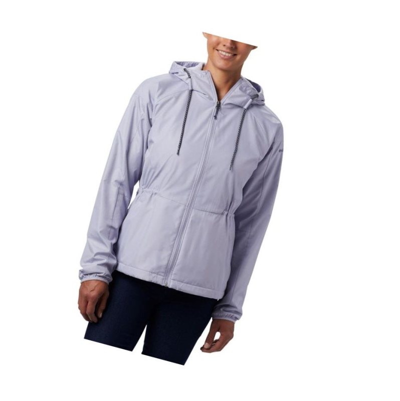 Kurtki Columbia Side Hill Lined Windbreaker Damskie Fioletowe | 85CPDKOMU