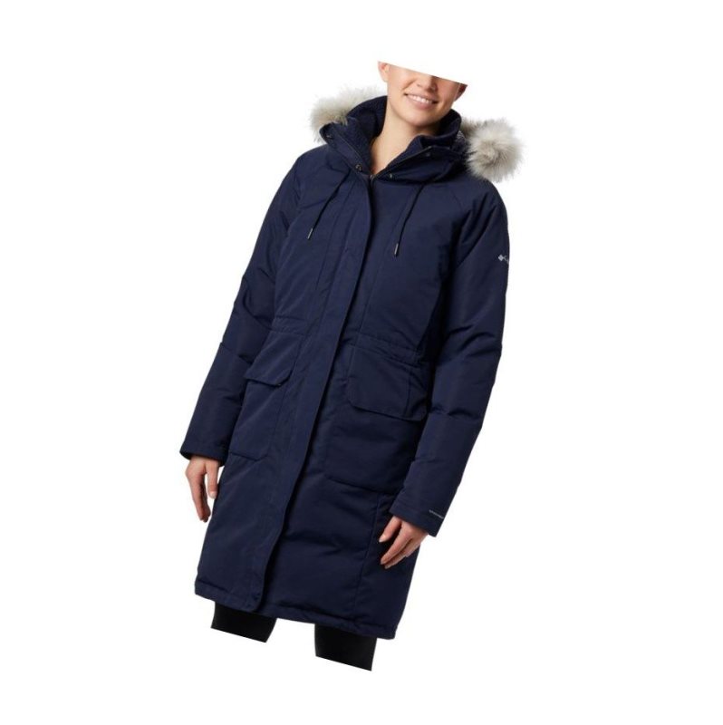 Kurtki Columbia South Canyon Down Parka Damskie Granatowe | 19CEGFPTO