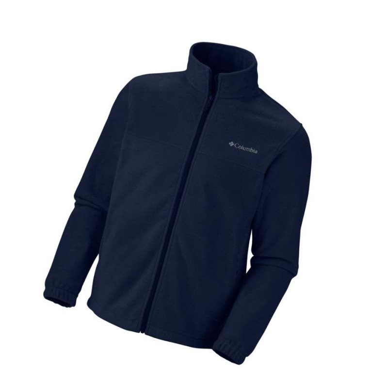 Kurtki Columbia Steens Mountain 2.0 Full Zip Fleece Tall Męskie Granatowe | 38JITKMFO