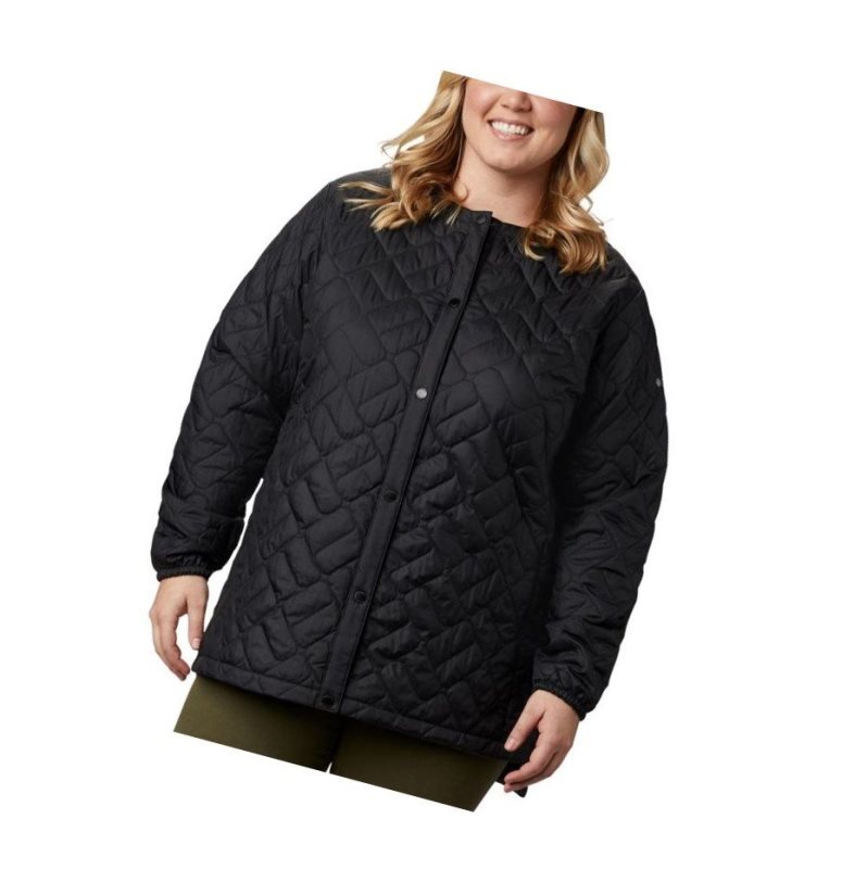 Kurtki Columbia Sweet View Mid Plus Size Damskie Czarne | 31PELOHGZ