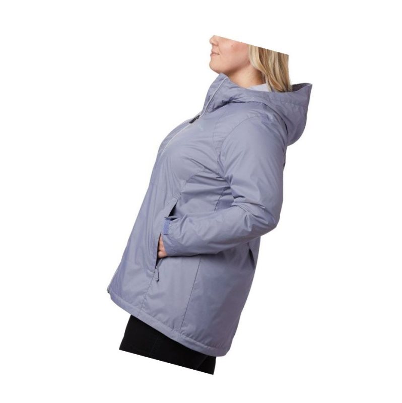 Kurtki Columbia Switchback Lined Long Plus Size Damskie Fioletowe | 21VANQMWC