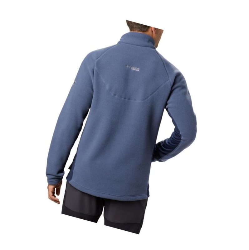 Kurtki Columbia Titan Pass 2.0 II Fleece Męskie Ciemny Niebieskie Granatowe | 69BWSPYDO