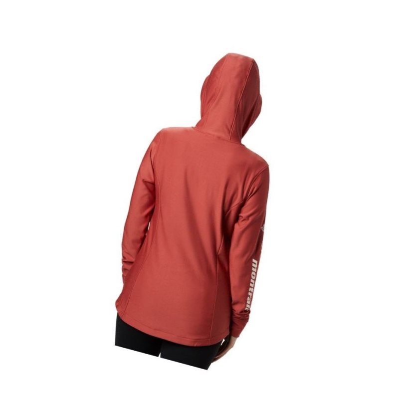 Kurtki Columbia Trinity Trail Fleece Full Zip Damskie Czerwone | 13HZTDSBU