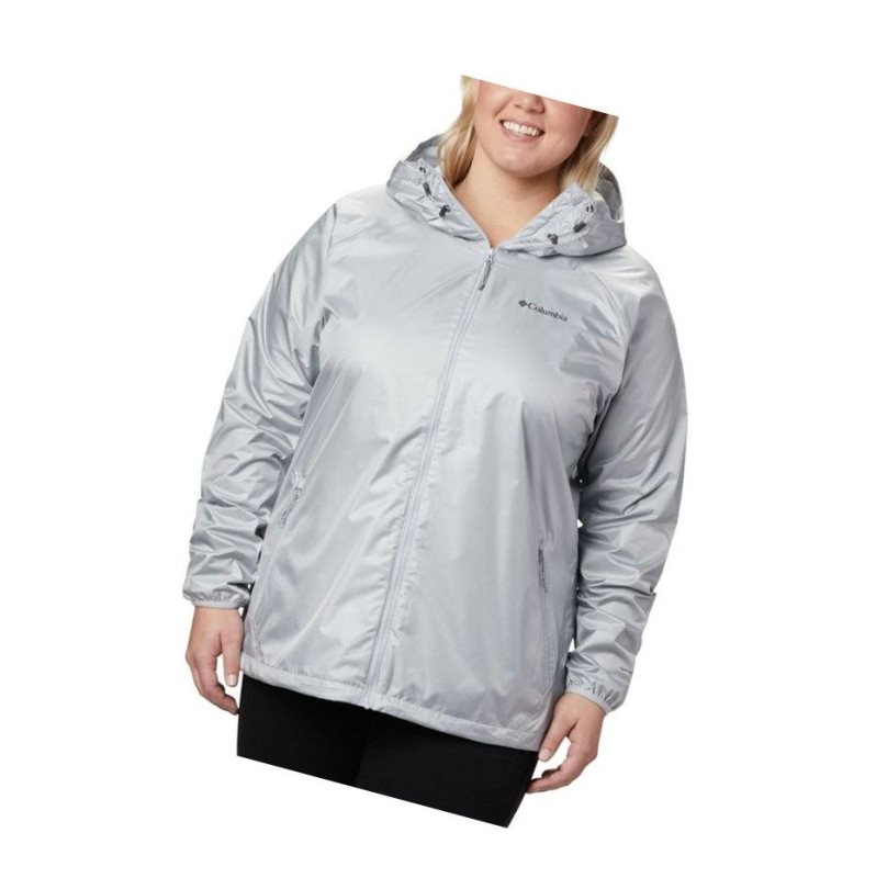 Kurtki Columbia Ulica Plus Size Damskie Szare | 95WPJUDBX