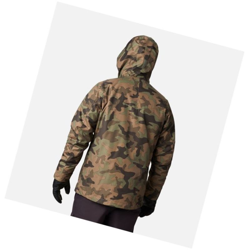 Kurtki Columbia Whirlibird IV Insulated Interchange Męskie Szare Zielone Camo | 38RDTLMQY