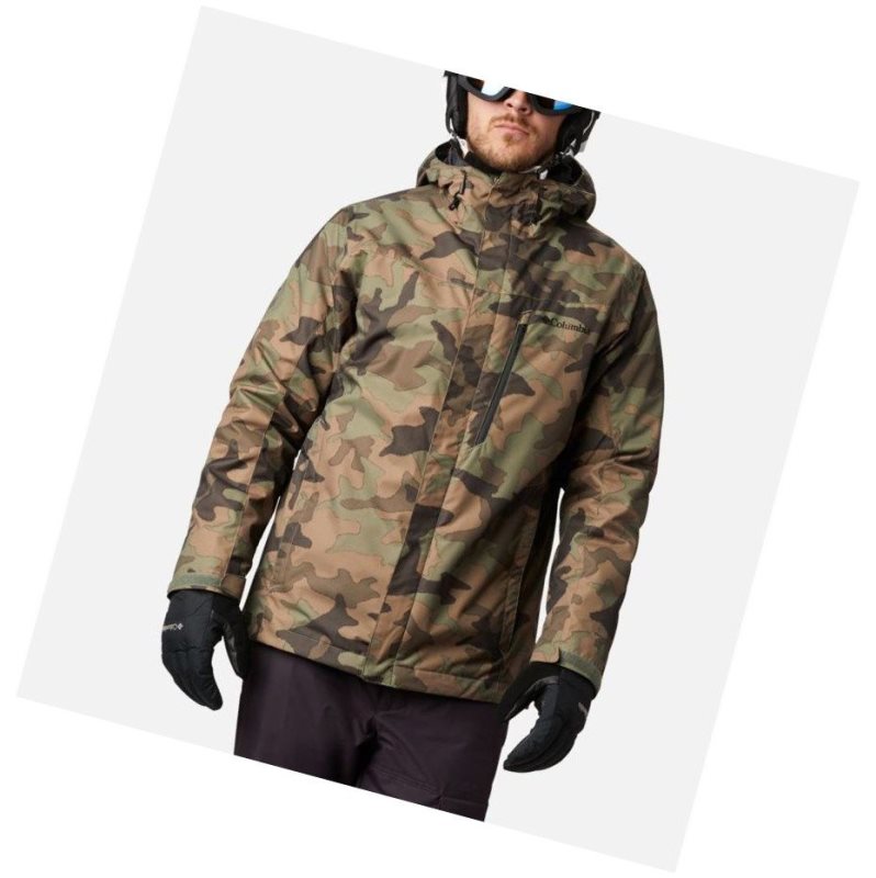 Kurtki Columbia Whirlibird IV Insulated Interchange Męskie Szare Zielone Camo | 38RDTLMQY