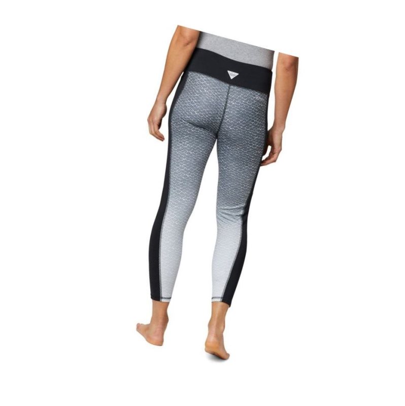 Legginsy Columbia PFG Tidal Damskie Czarne | 28MHXQTVF