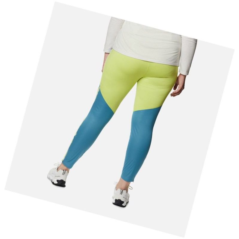 Legginsy Columbia Roffe Ridge Windblock Plus Size Damskie Niebieskie | 85OAMVCQG