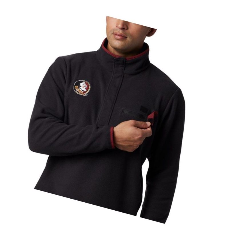 Pulower Columbia Collegiate PFG Harborside Fleece - Florida State Męskie Czarne | 54XPCRGEB