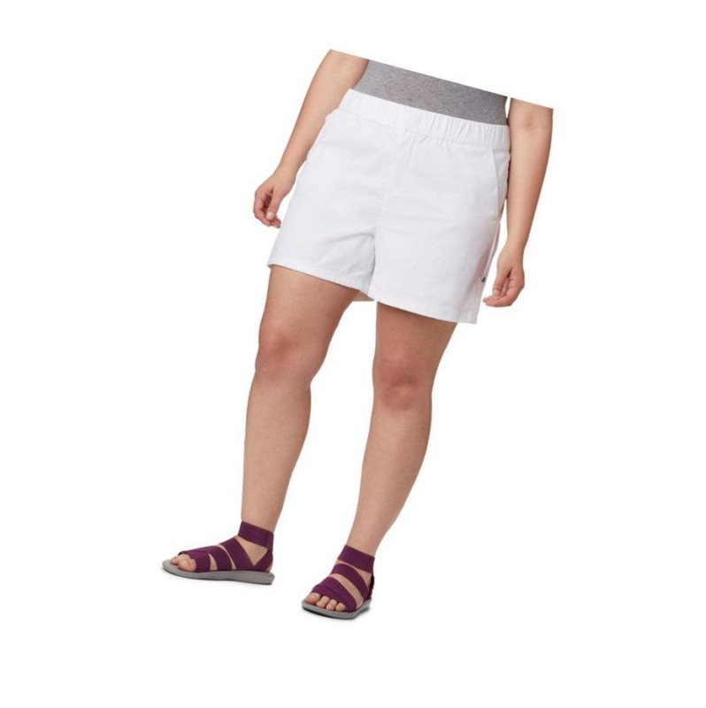 Spodenki Columbia Firwood Camp II Plus Size Damskie Białe | 86XHBJDLE