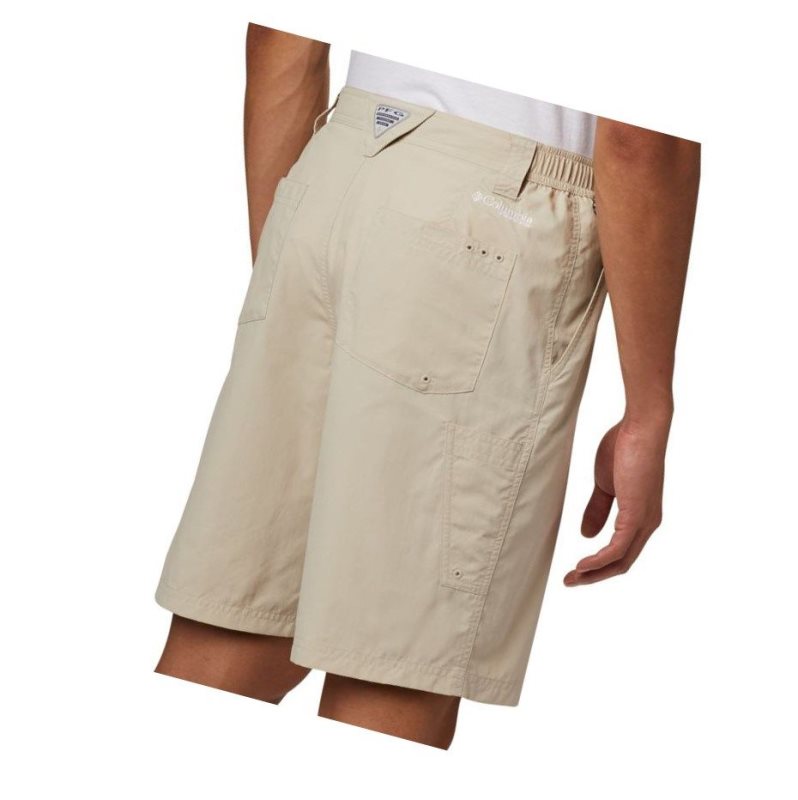 Spodenki Columbia PFG Blood and Guts III Męskie Khaki | 14IFKSXWN