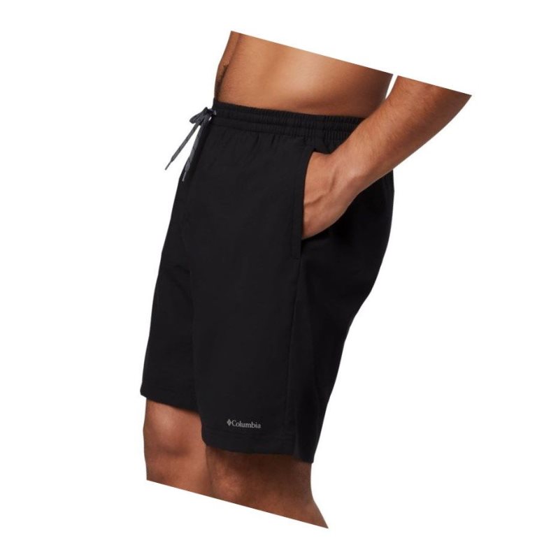 Spodenki Columbia Summertide Stretch Big Męskie Czarne | 05MFHKWDT