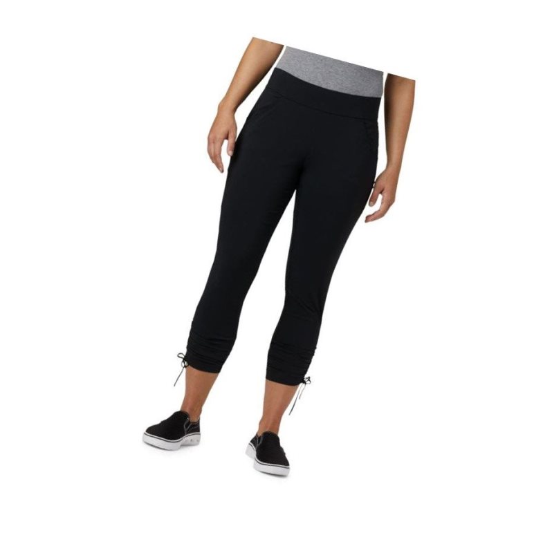 Spodnie Columbia Anytime Casual Ankle Pant Damskie Czarne | 72YXERUBT