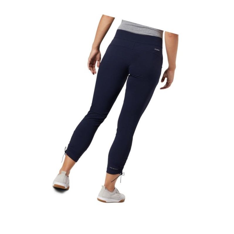 Spodnie Columbia Anytime Casual Ankle Pant Damskie Granatowe | 47SGCAVTO