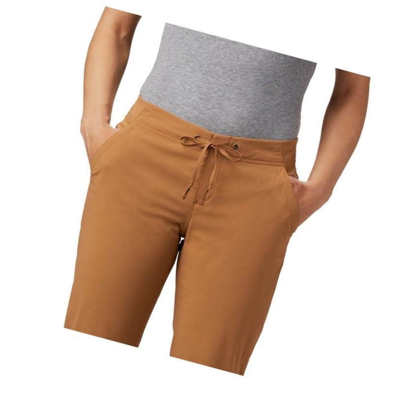 Spodnie Columbia Anytime Outdoor Capri Damskie Brązowe | 39URSVPCH