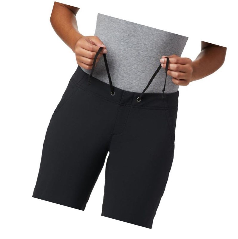 Spodnie Columbia Anytime Outdoor Capri Damskie Czarne | 06CRPLQMH