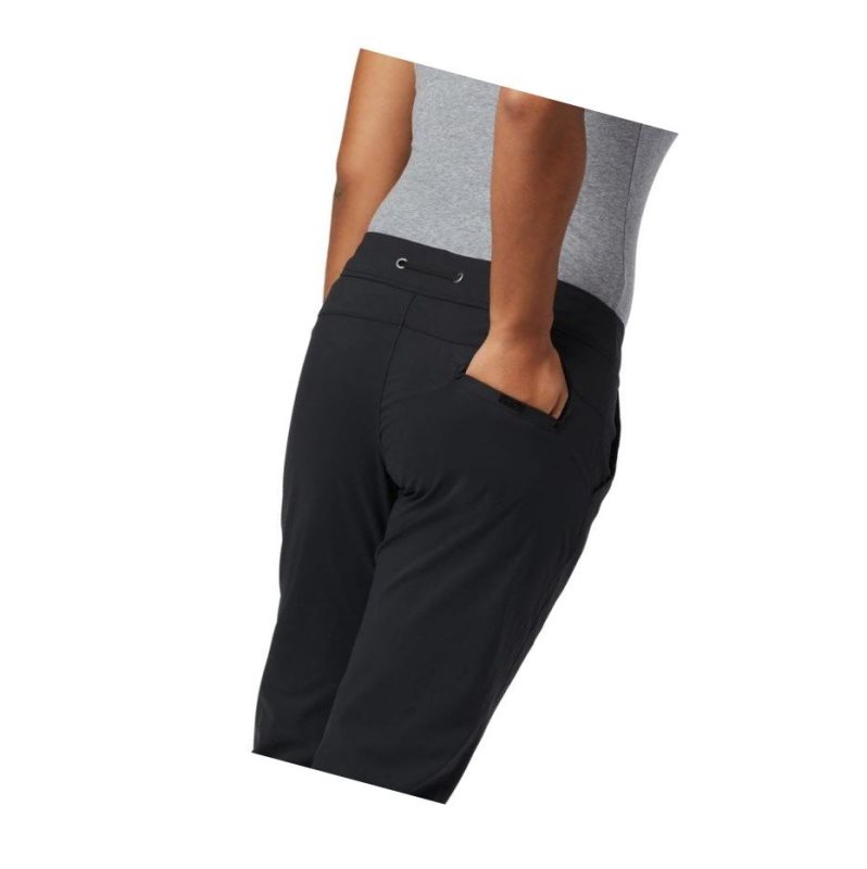 Spodnie Columbia Anytime Outdoor Capri Damskie Czarne | 06CRPLQMH