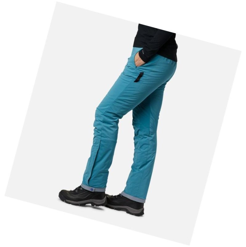 Spodnie Columbia Backslope Insulated Damskie Niebieskie | 36NUZVHGD