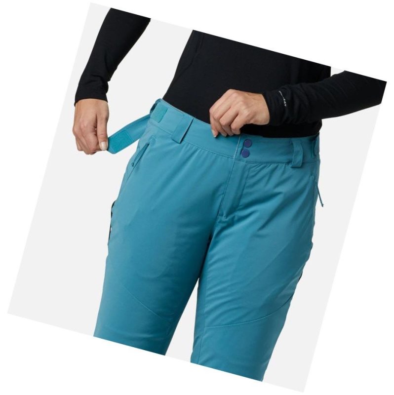 Spodnie Columbia Backslope Insulated Damskie Niebieskie | 36NUZVHGD