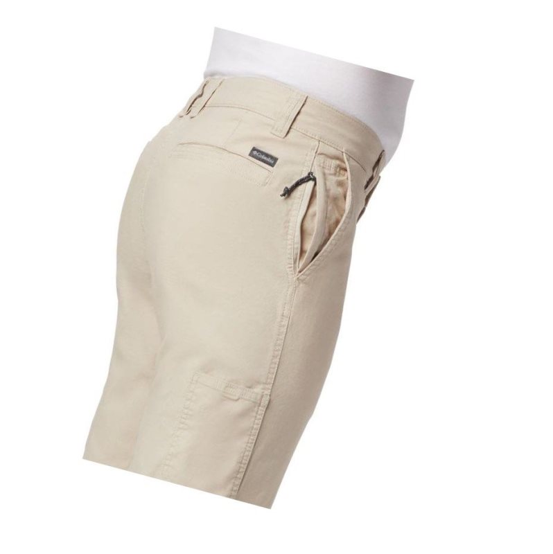 Spodnie Columbia Flex ROC Męskie Khaki | 31BTFDIQS