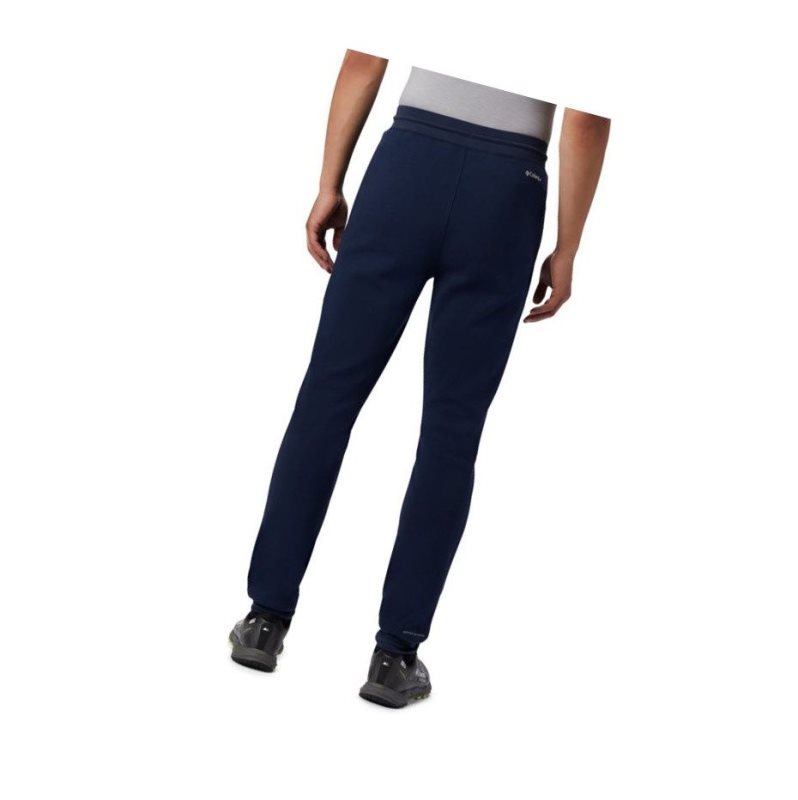 Spodnie Columbia Lodge Double Knit Jogger Męskie Granatowe | 64RWOHILY