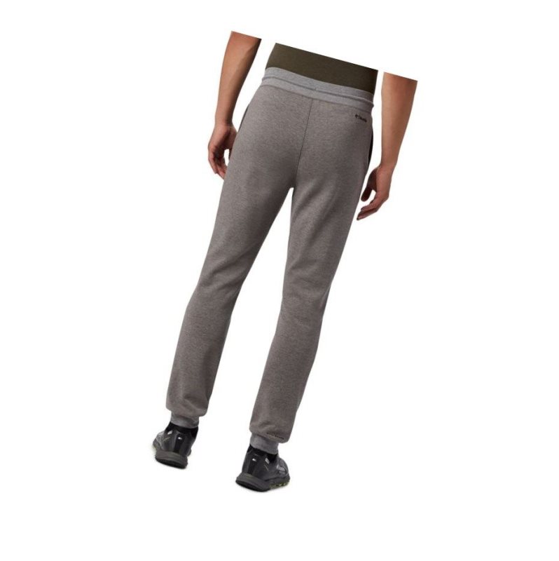 Spodnie Columbia Lodge Double Knit Jogger Męskie Szare | 85OUEJZMA