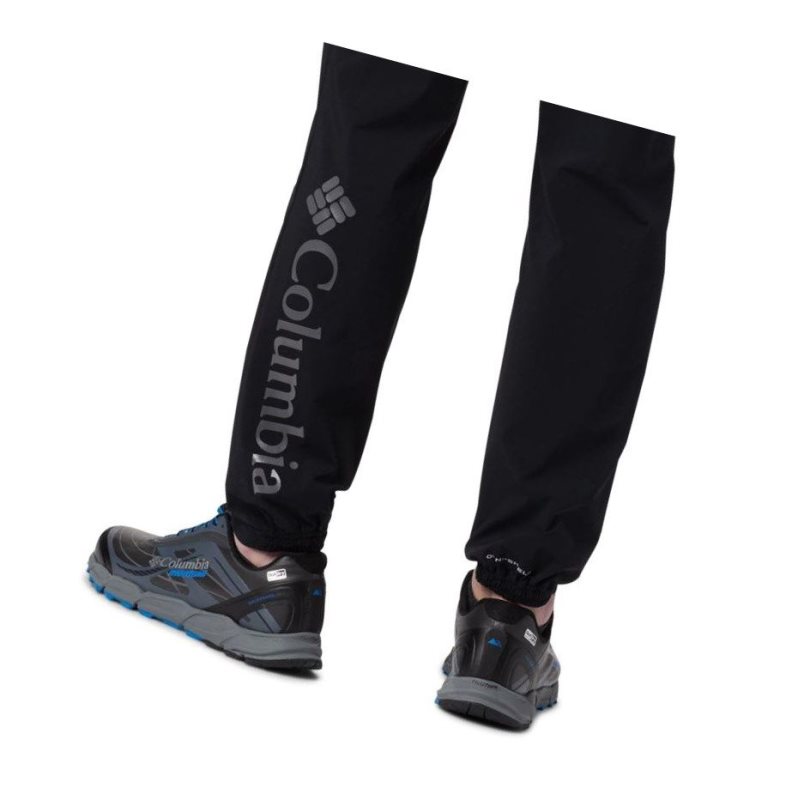 Spodnie Columbia Lodge Woven Jogger Męskie Czarne | 04ZTQREFM