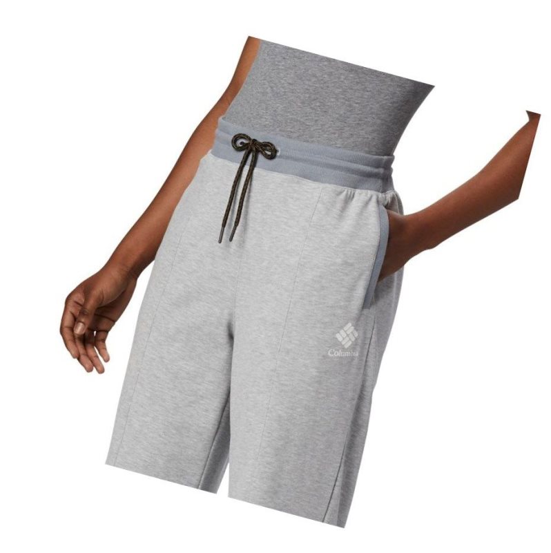 Spodnie Columbia Park Wide Leg Capri Damskie Szare | 69EPGVIOL