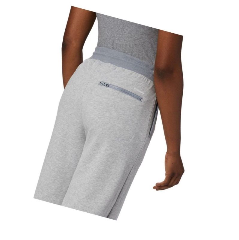 Spodnie Columbia Park Wide Leg Capri Damskie Szare | 69EPGVIOL